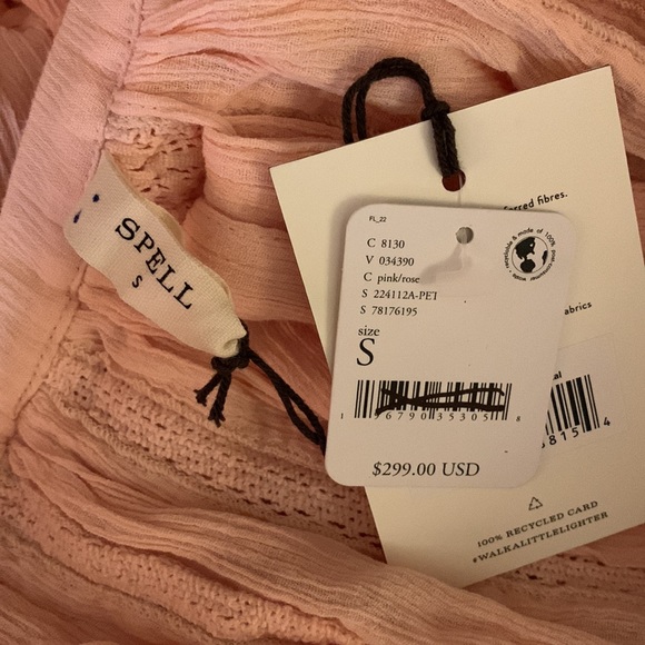 Free People x Spell Cassie Lace Gown - Picture 12 of 16